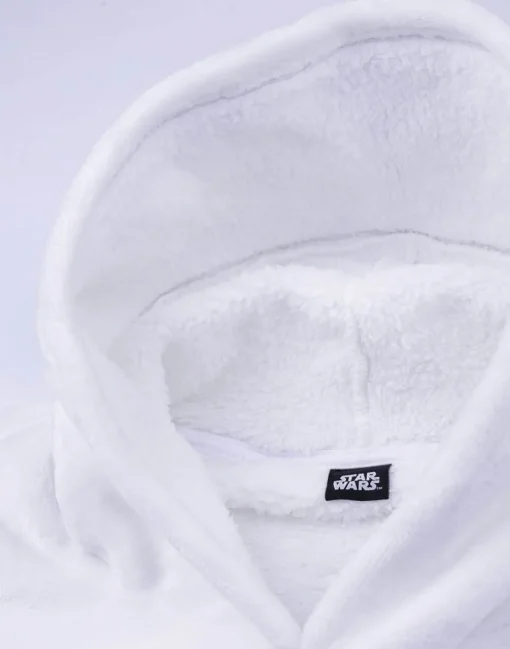 Star Wars White R2D2 Costume Blanket Hoodie