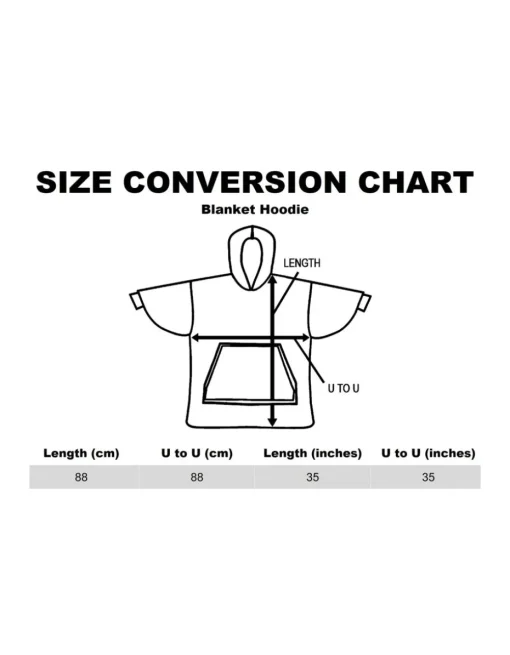 Star Wars White R2D2 Costume Blanket Hoodie
