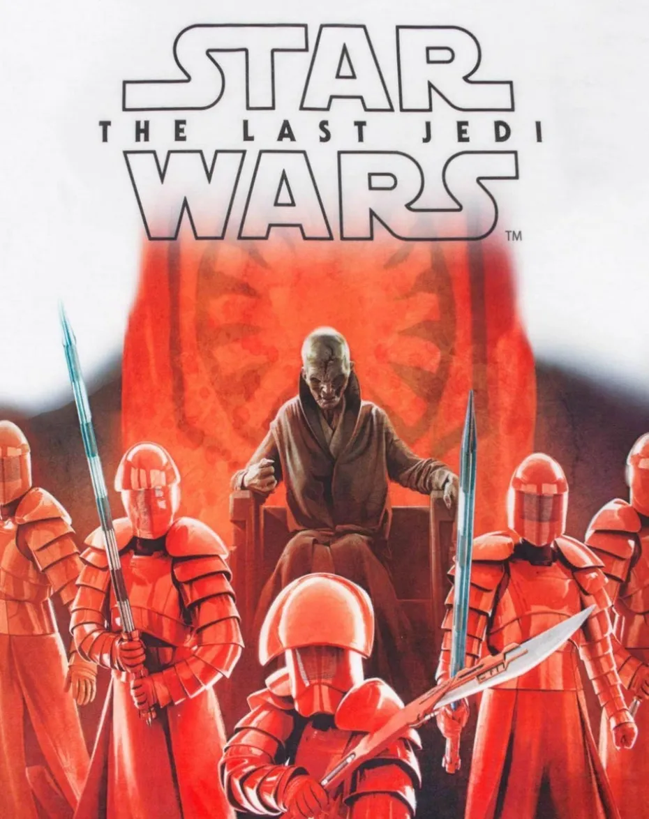 Star Wars White The Last Jedi First Order T Shirt