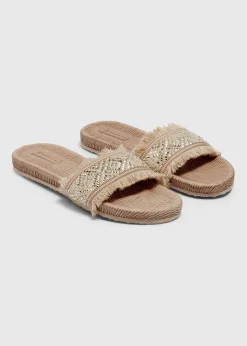 Stone Beach Crafted Slider Sandals