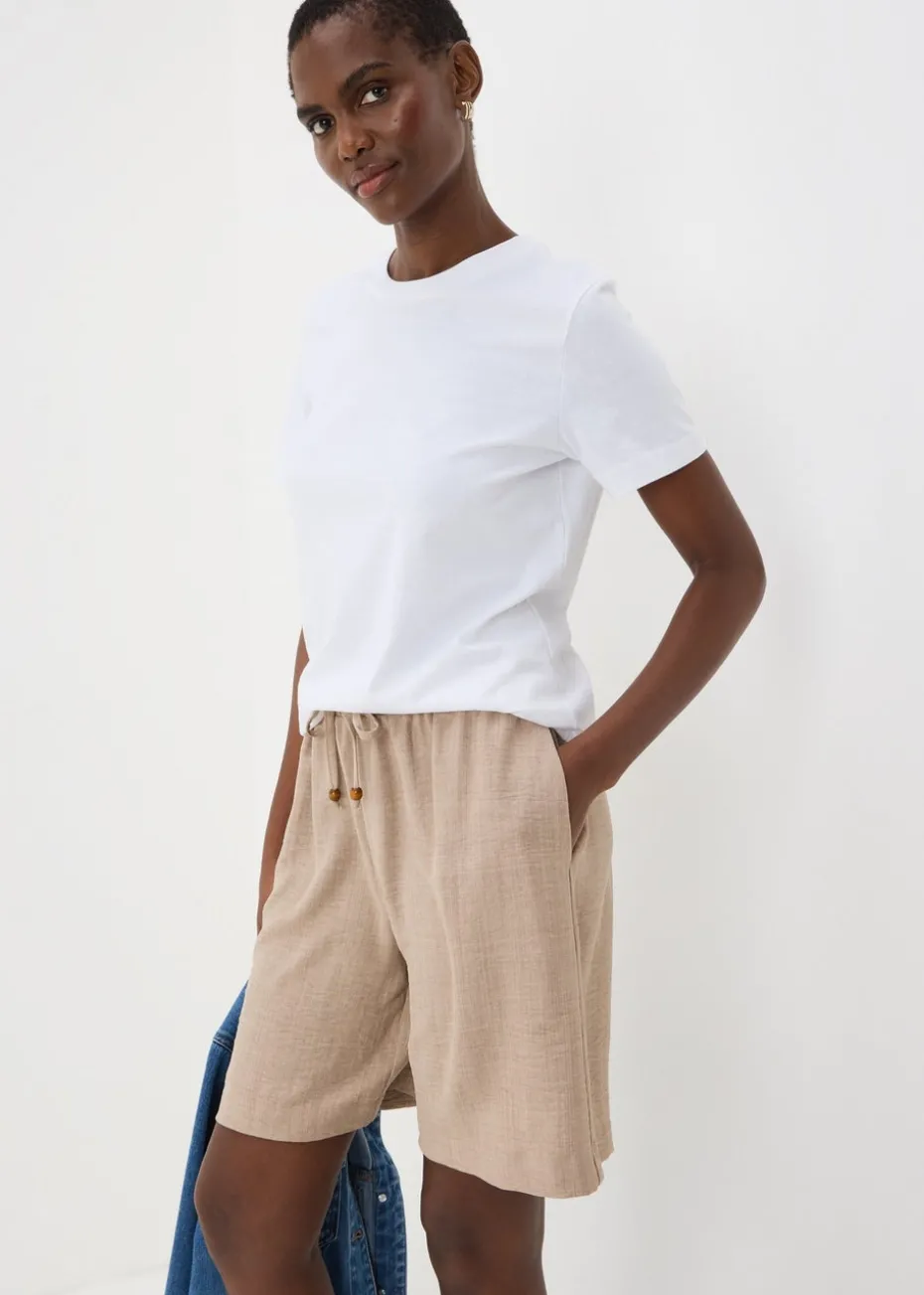 Stone Knee Length Shorts