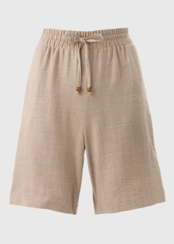 Stone Knee Length Shorts