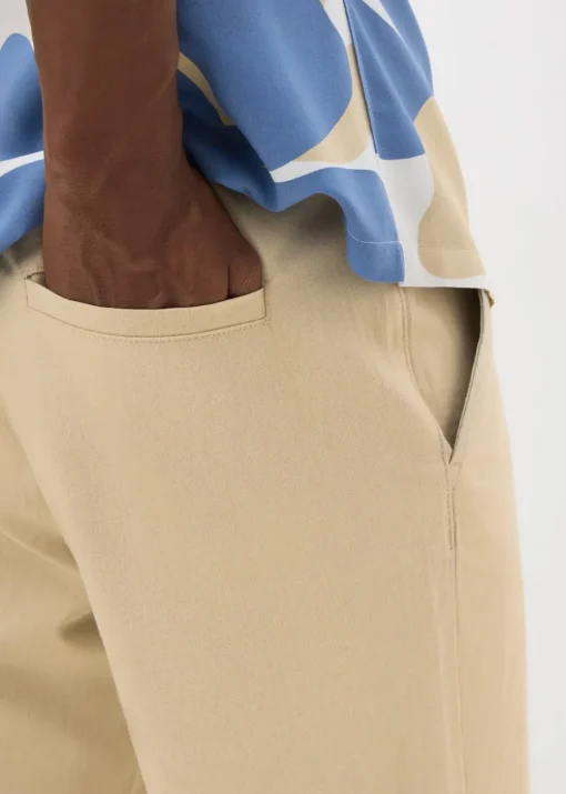 Stone Linen Trousers