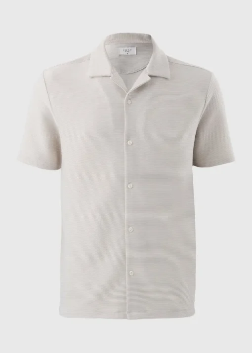 Stone Smart Co Ord Ottoman Shirt