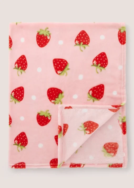 Strawberry Fruit Beach Towel