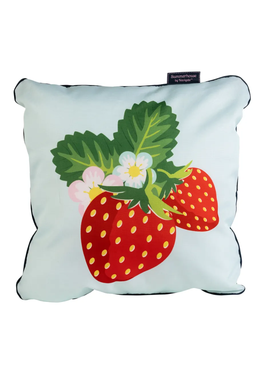 Summerhouse by Navigate Strawberries & Cream Cushion
