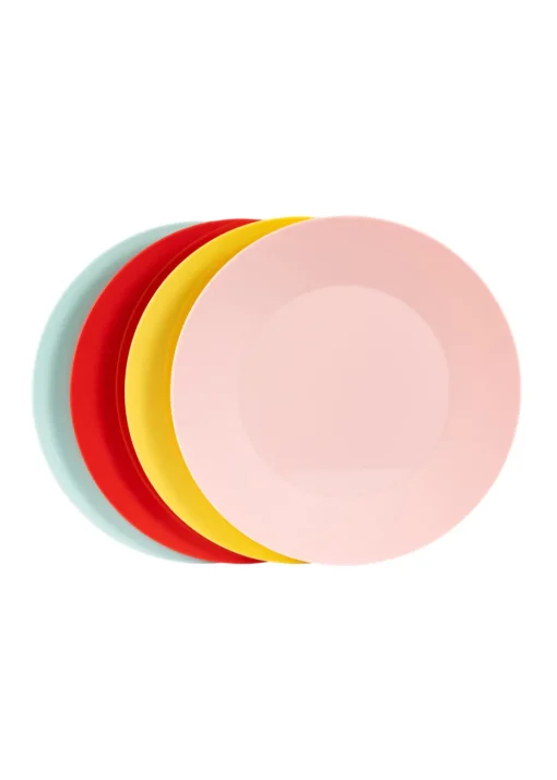 Summerhouse by Navigate Strawberries & Cream (Set of 4 Plates)
