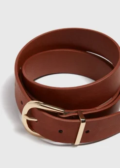 Tan Jeans Belt