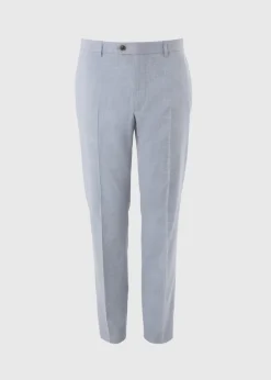 Taylor & Wright Azure Grey Melange Tailored Trousers