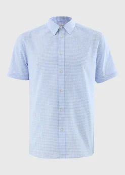 Taylor & Wright Blue Check Sleeve Shirt