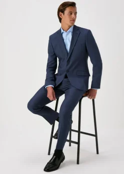 Taylor & Wright Blue Lennon Slim Fit Jacket