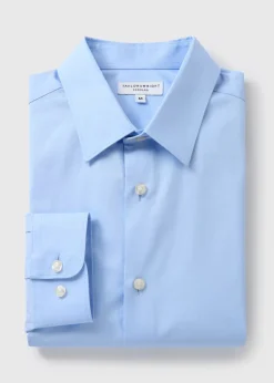 Taylor & Wright Blue Regular Fit Cotton Shirt