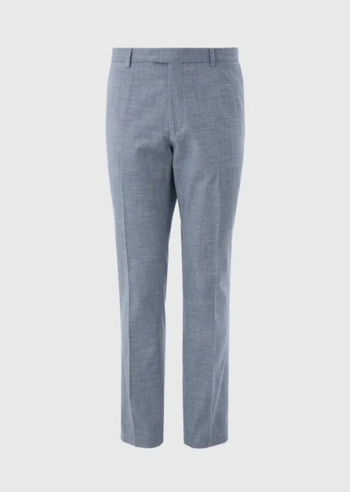 Taylor & Wright Cannes Blue Slim Fit Trousers