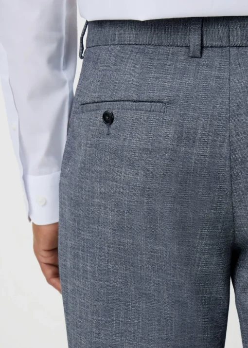 Taylor & Wright Cannes Blue Slim Fit Trousers