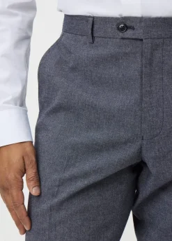 Taylor & Wright Carlo Italian Blue Denim Tailored Trousers