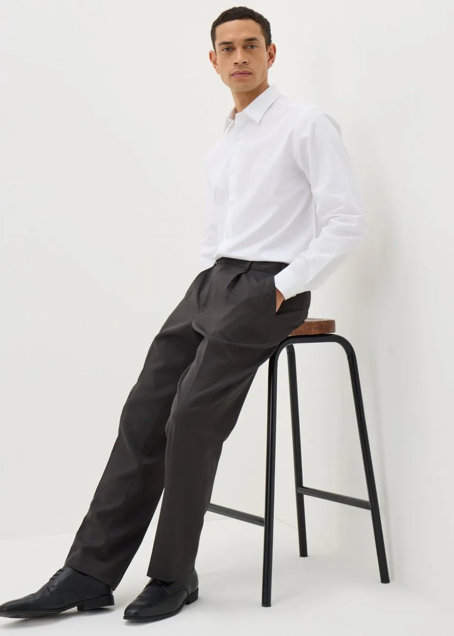 Taylor & Wright Charcoal Active Waist Trousers