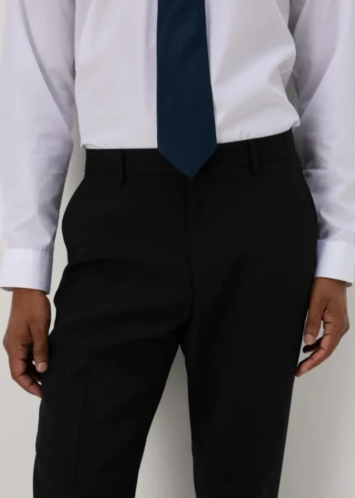 Taylor & Wright Panama Black Tailored Fit Suit Trousers