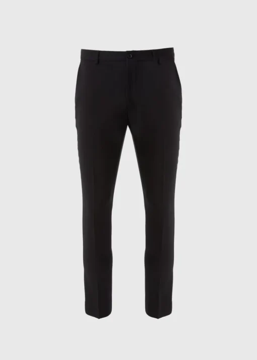 Taylor & Wright Panama Black Tailored Fit Suit Trousers