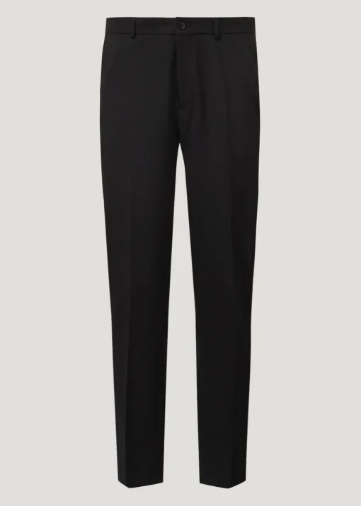 Taylor & Wright Panama Black Tailored Fit Suit Trousers