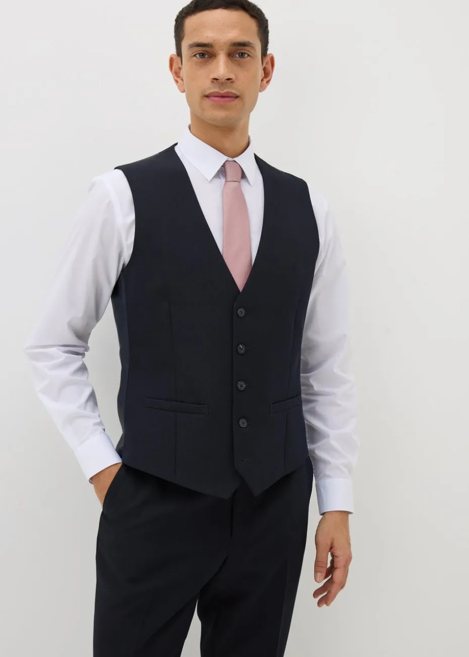 Taylor & Wright Panama Navy Suit Waistcoat