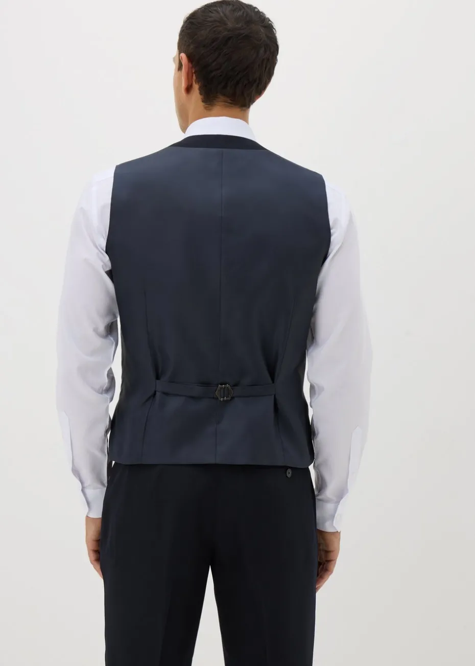 Taylor & Wright Panama Navy Suit Waistcoat
