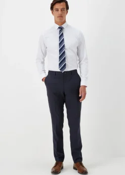 Taylor & Wright Panama Navy Slim Fit Suit Trousers