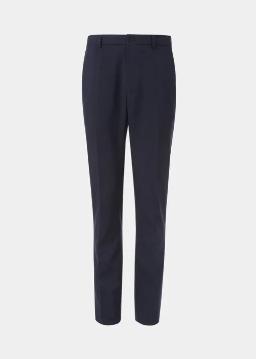 Taylor & Wright Panama Navy Slim Fit Suit Trousers