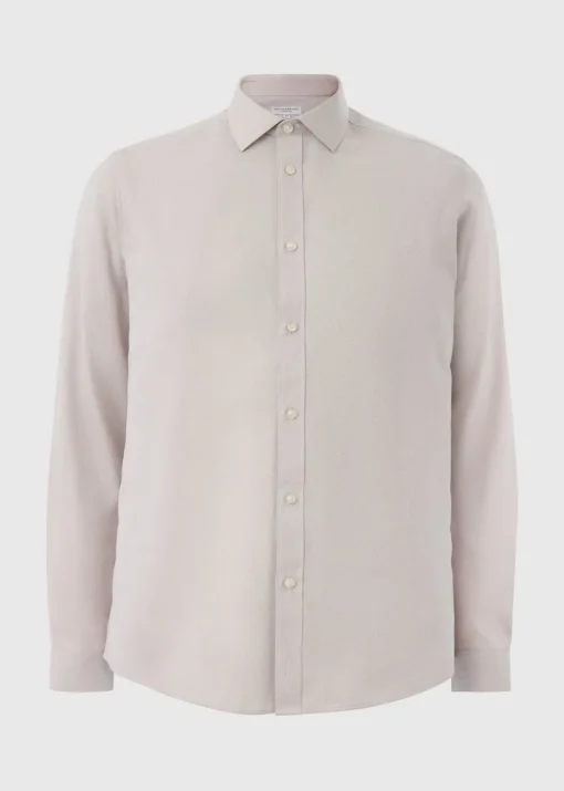 Taylor & Wright Stone Dobby Regular Fit Shirt