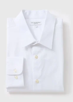 Taylor & Wright White Regular Fit Cotton Shirt