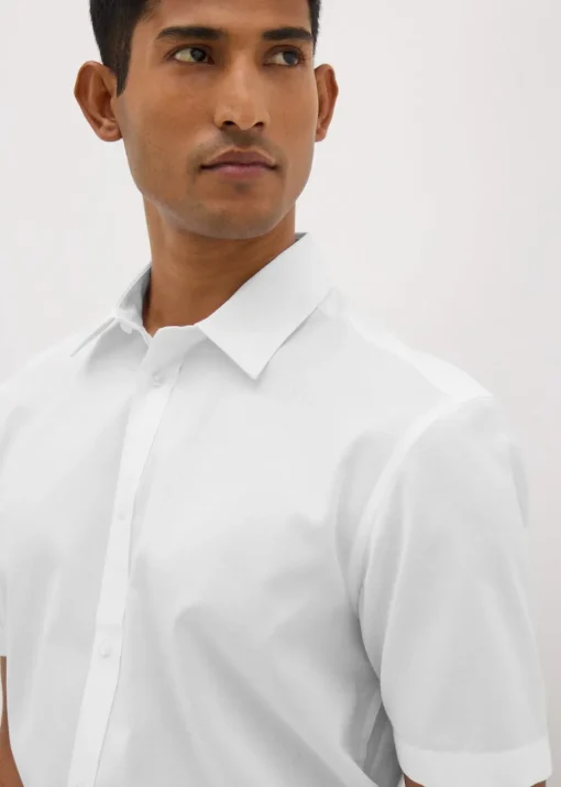 Taylor & Wright White Textured Shirt