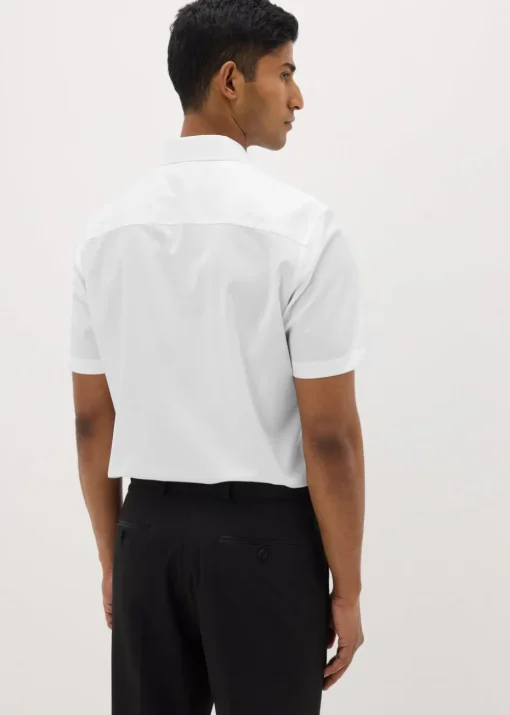 Taylor & Wright White Textured Shirt