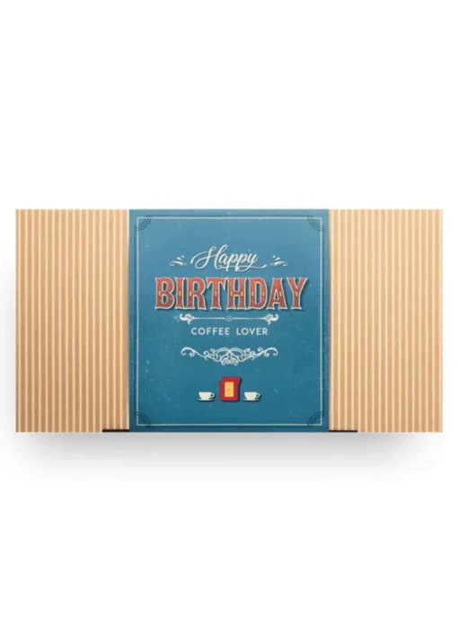 The Brew Company Blue Birthday Coffee Lover Gift Box 14 Pack