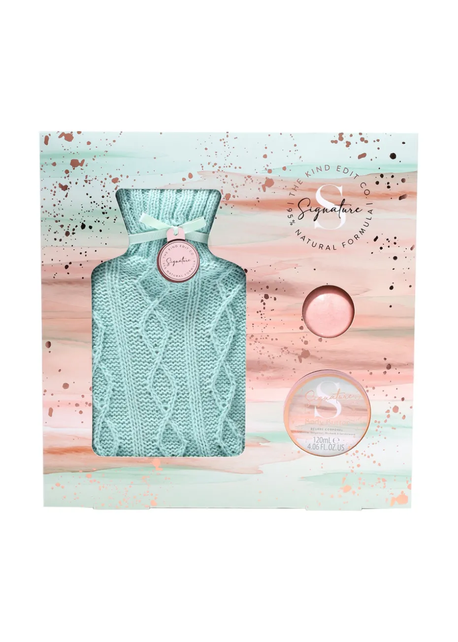 The Kind Edit Co. Signature Hot Water Bottle Gift Set