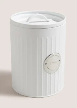 The Kitchen Co White Store Tin