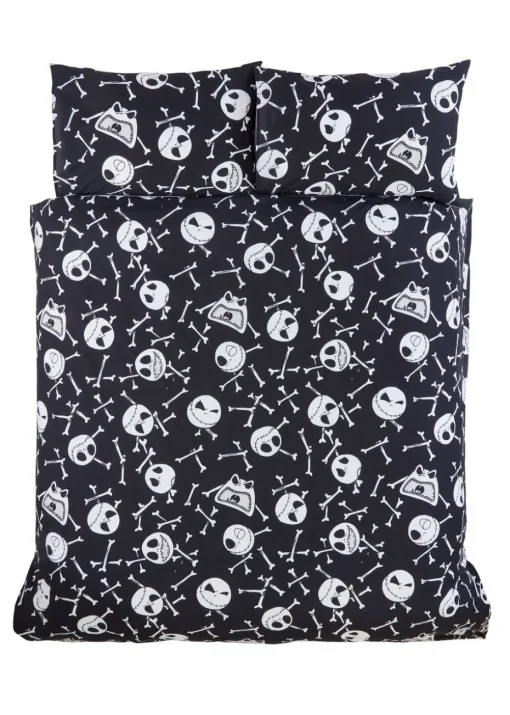 The Nightmare Before Christmas Grey Duvet Set