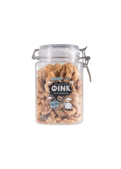 The Oink Company Traditionally Salted Pork Crackling Gifting Jar