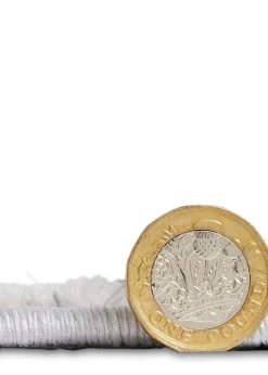 Think Rugs Apollo Grey Modern Linear Rug