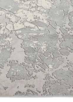 Think Rugs Apollo Grey/Ivory Modern Abstract Rectangle Rug