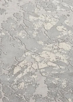 Think Rugs Apollo Grey/Ivory Modern Abstract Rectangle Rug