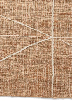 Think Rugs Bazaar Natural Natural Rectangle Rug