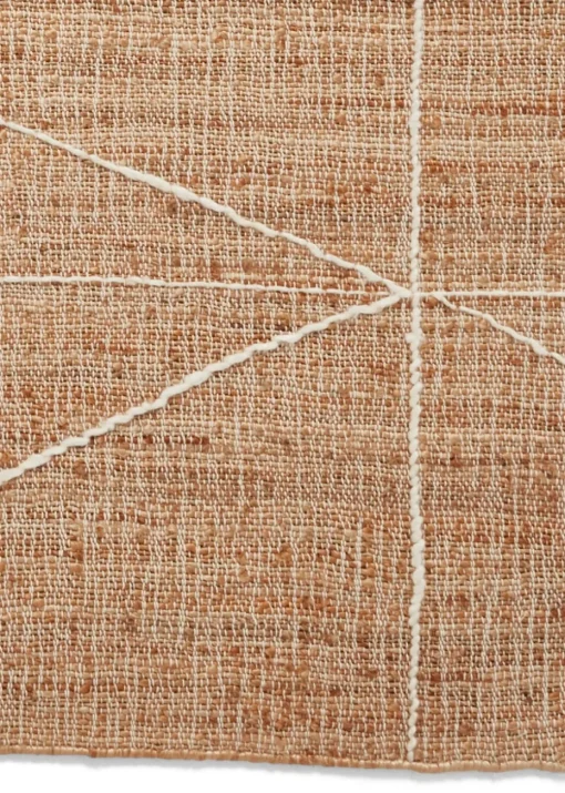 Think Rugs Bazaar Natural Natural Rectangle Rug
