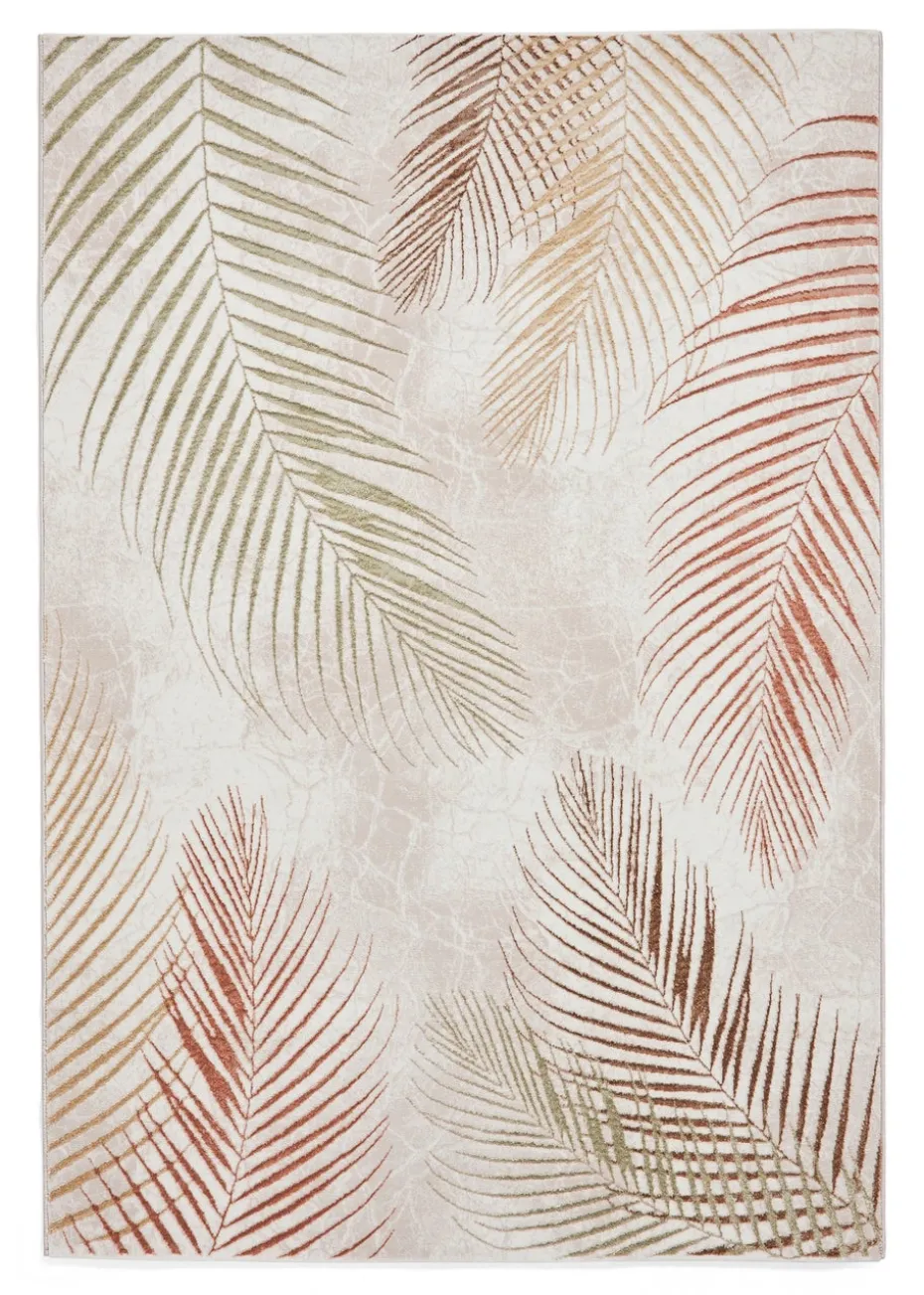 Think Rugs Creation Beige Botanical Rug