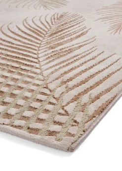 Think Rugs Creation Beige Botanical Rug