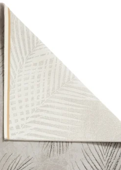 Think Rugs Creation Grey Botanical Rug