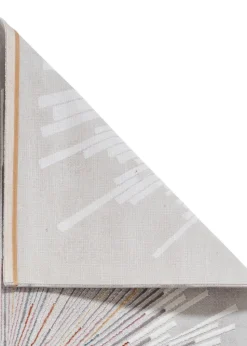 Think Rugs Creation Pink Modern Geometric Rug