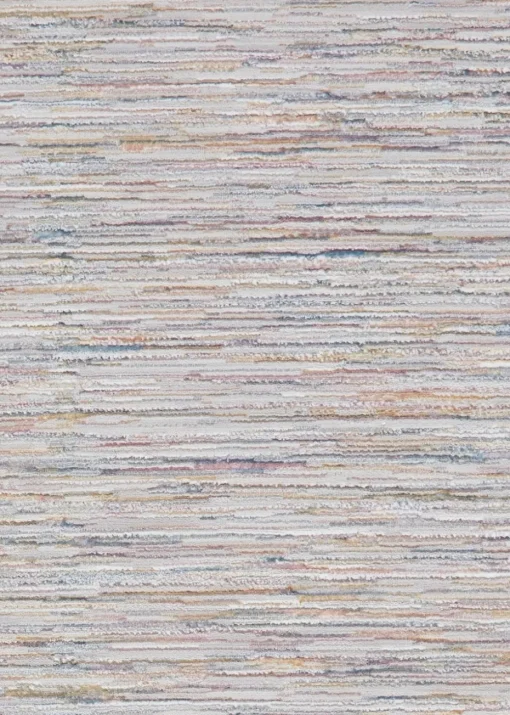 Think Rugs Creation Pink/Blue Modern Abstract Rectangle Rug