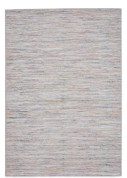 Think Rugs Creation Pink/Blue Modern Abstract Rectangle Rug