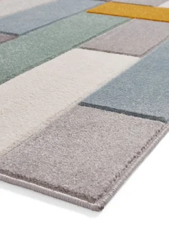 Think Rugs Matrix Multi Square Rug