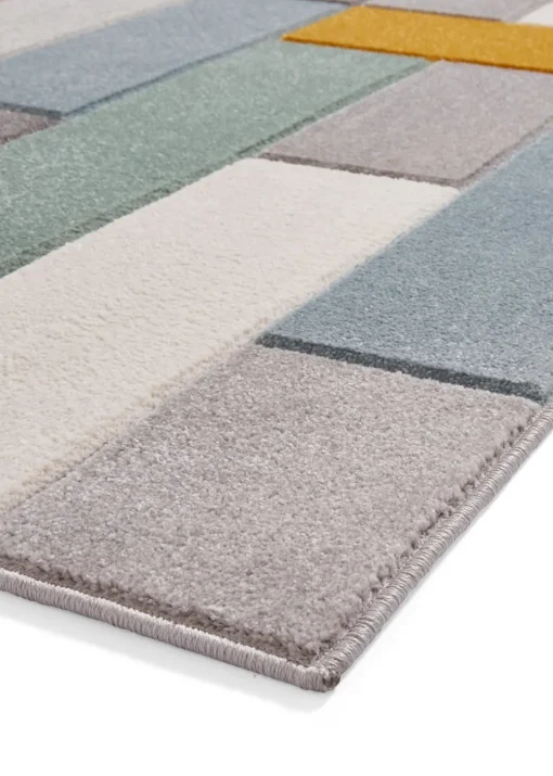 Think Rugs Matrix Multi Square Rug