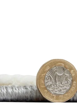 Think Rugs Matrix Navy Geometric Rug